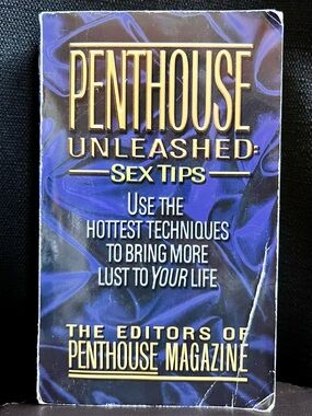 Penthouse Unleashed Sex Tips Paperback Book Adult Vintage Relationship Guide